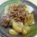 もくちゃん's cooksnap of when they made 大根の煮物・さきいか＆梅干味.