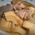 jyuripon's cooksnap of when they made おばあちゃんの味～鶏肉と筍の煮物♪.