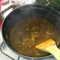 ろみひ★'s cooksnap of when they made ストウブ鍋で牛スジカレー.