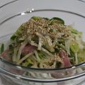 Hoink's cooksnap of when they made バンサンスー風の大根サラダ.