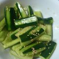 イシス女神's cooksnap of when they made あっさりあと引くきゅうりの漬物.