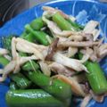 こずっぺ's cooksnap of when they made ★簡単手間なし！アスパラとエリンギ炒め★.