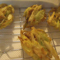 ポンムトマト's cooksnap of when they made ＊ねぎと桜エビのかき揚げ＊.