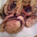 ちっくんママ's cooksnap of when they made 簡単♡ナスの魚肉ソーセージはさみ揚げ.