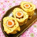 シャンプーハット's cooksnap of when they made お弁当に＊人参ちくわin♪卵焼き＊.