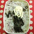 シャンプーハット's cooksnap of when they made キャラ弁☆世界の名画より☆.