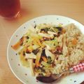 きゃ○'s cooksnap of when they made 茹で鶏胸肉と細切り野菜のナンプラー風味丼.