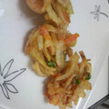 愛萌ママ's cooksnap of when they made 薄衣のサクサクかき揚げ♪.