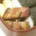 れのっち's cooksnap of when they made ベーコン好き息子のお弁当に！ベーコン串☆.