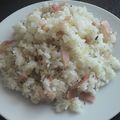 ズボラ女's cooksnap of when they made ベーコンと玉ねぎのバジル炒めご飯.