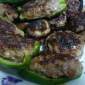 はるヴぉん's cooksnap of when they made シイタケ＆ピーマンの肉詰.