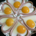 ﾏﾒｰﾁｬﾝ's cooksnap of when they made 簡単♥かわいいハートの目玉焼き♥.