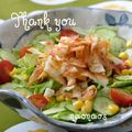 naonaos's cooksnap of when they made ワンタンの皮と水菜のパリパリサラダ.