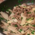 Grimma's cooksnap of when they made 筍と牛肉の塩麹炒め.