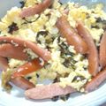 おはる＊まま's cooksnap of when they made 男子に大うけ♪スパムと高菜漬け炒め.