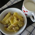 スタイリッシュママ's cooksnap of when they made 簡単リメイク！焼きイモ♡みるく.