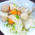 292310かみこ's cooksnap of when they made 大根と肉団子のしみしみ煮.