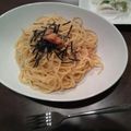 clacan's cooksnap of when they made 美味しい！定番♪たらこスパゲティ★☆.