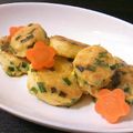 ♪珠香♪'s cooksnap of when they made 長芋の和風米粉ピカタ　柚子胡椒ジュレ添え.
