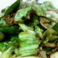 muck001's cooksnap of when they made キャベツと豚肉の甘辛味噌いため.
