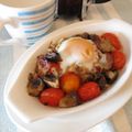 バカリャウ's cooksnap of when they made Breakfast BMT & Eggs.