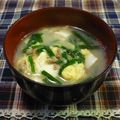 みゆまと's cooksnap of when they made ニラ玉のお味噌汁☆.