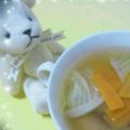 amore1103's cooksnap of when they made ウインナーとキャベツの和風コンソメスープ.