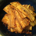 Shumimo's cooksnap of when they made ごぼうの揚げからめ.