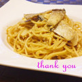 ✿ユカリーナ✿'s cooksnap of when they made エリンギのオイマヨそぼろパスタ.