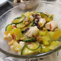saki1010's cooksnap of when they made きゅうりとセロリの中華あえ.