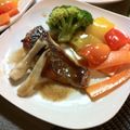 キッシュうま's cooksnap of when they made 鯛のソテーはお洒落にバルサミコ酢ソース♪.