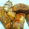 riea1130's cooksnap of when they made 豚肉巻き巻き♪『厚揚げのコロコロ肉巻き』.