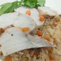 いちあかで's cooksnap of when they made 炊飯器で♪塩チキンライスと蒸し鶏.