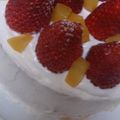 maaakisan's cooksnap of when they made 誕生日ケーキつくってみた.