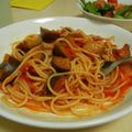 のるぼ's cooksnap of when they made 茄子のトマトソースパスタ.