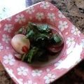 おはようMarb♡'s cooksnap of when they made 超簡単・かぶの葉のピリ辛漬け.