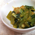 ちゃこ☆にゃ's cooksnap of when they made ☆簡単☆厚揚げと小松菜のピリ辛みそ炒め.