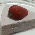 マキロン★'s cooksnap of when they made 苺でさわやかレアチーズケーキ.
