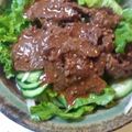 efuko♪'s cooksnap of when they made 焼肉サラダ.