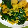 まりパン's cooksnap of when they made お手軽！ニラで炒り豆腐.