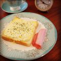 masaki500's cooksnap of when they made 朝食に♪簡単たまご☆トースト.