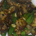 バーバラマム's cooksnap of when they made 茄子とオクラのそぼろあん炒め.