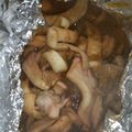 バーバラマム's cooksnap of when they made イカワタホイル焼き　ニンニクネギ味噌味.