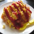 おひさま太陽's cooksnap of when they made ☆炊飯器で簡単オムライス☆.
