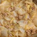 kiko's mom's cooksnap of when they made はやっうまっ☆白菜と豚ひき肉の簡単炒め.