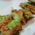 littlelily2007's cooksnap of when they made そら豆と桜エビのかき揚げ.