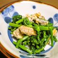 nobnob626's cooksnap of when they made 菜の花とあさりの辛子和え.