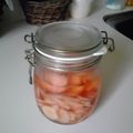 yodanchi's cooksnap of when they made 新生姜の甘酢漬け.