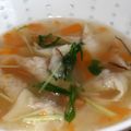 ＄アレックス's cooksnap of when they made 生姜たっぷりのワンタンスープ.