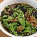 hiro★kuma's cooksnap of when they made レンジでひじき・絹さや・おじゃこの梅和え.